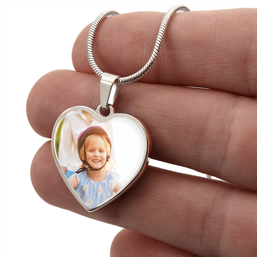 Personalized Heart Necklace