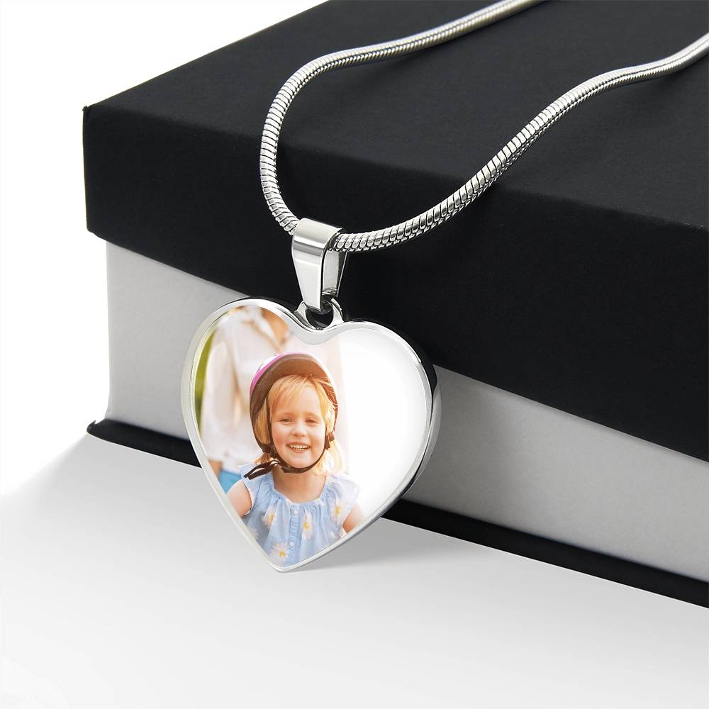Personalized Heart Necklace
