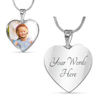 Personalized Heart Necklace