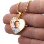 Personalized Heart Necklace