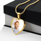 Personalized Heart Necklace