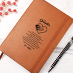 To My Daughter Butterfly Journal - Mom's Love Letter Notebook