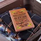 TO MY DAUGHTER PROUD LEATHER JOURNAL