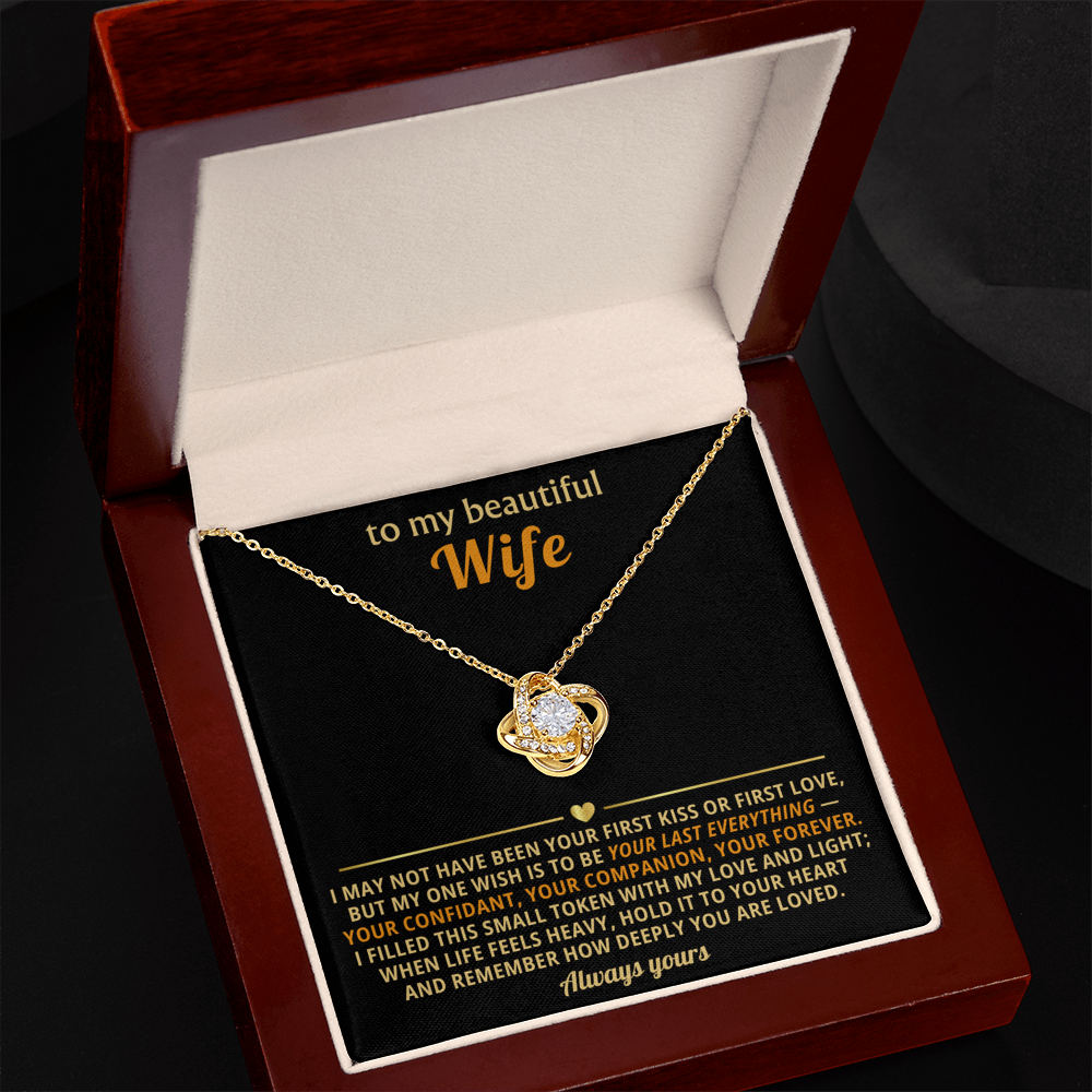 To my beautiful Wife,  I filled this small token with my love and light