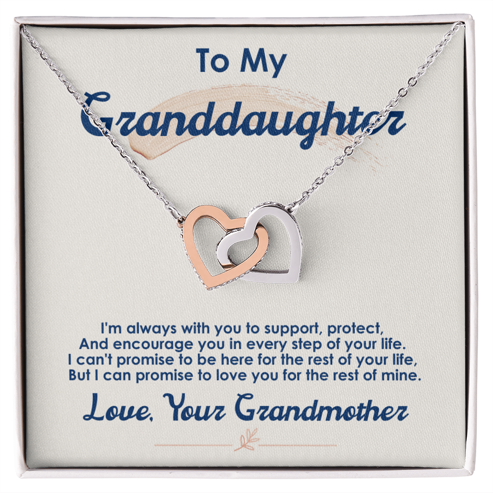 To My Granddaughter, I Love You For The Rest Of My Life
