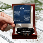 TO MY SON SKIES BRACELET