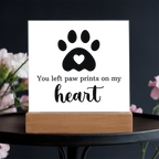 Keepsake Acrylic Bundle - You Left Pawprints In My Heart