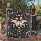 Bohemian Butterfly - Woven Blanket