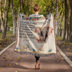 To My Grandma - Elephant Woven Blanket