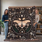 Bohemian Butterfly - Woven Blanket
