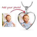 Personalized Heart Necklace
